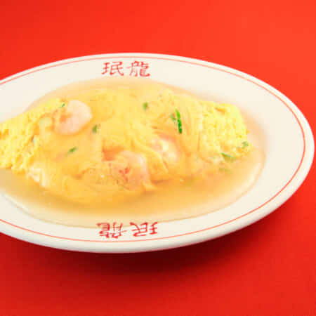 エビ玉あんかけ | 吹田で老舗中華料理のテイクアウト・デリバリーなら中華料理店珉龍吹田本店