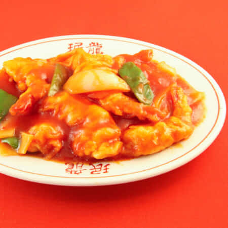 エビのケチャップ煮 | 吹田で老舗中華料理のテイクアウト・デリバリーなら中華料理店珉龍吹田本店