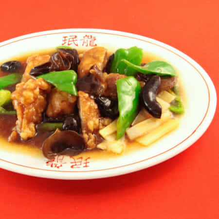 鶏肉の辛子炒め | 吹田で老舗中華料理のテイクアウト・デリバリーなら中華料理店珉龍吹田本店