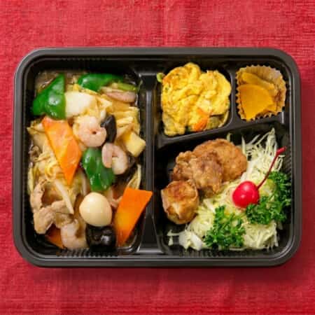 八宝菜定食 | 吹田で老舗中華料理のテイクアウト・デリバリーなら中華料理店珉龍吹田本店
